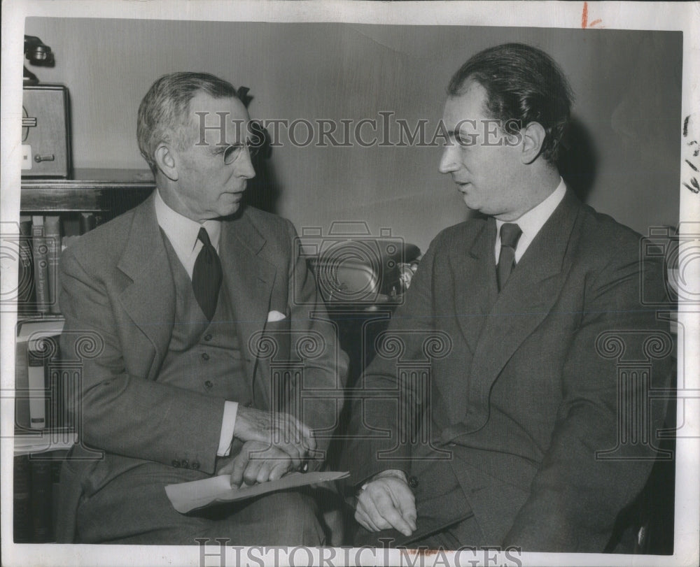 1949 Rafael Kubelik Edward La Ryerson Czech-Historic Images