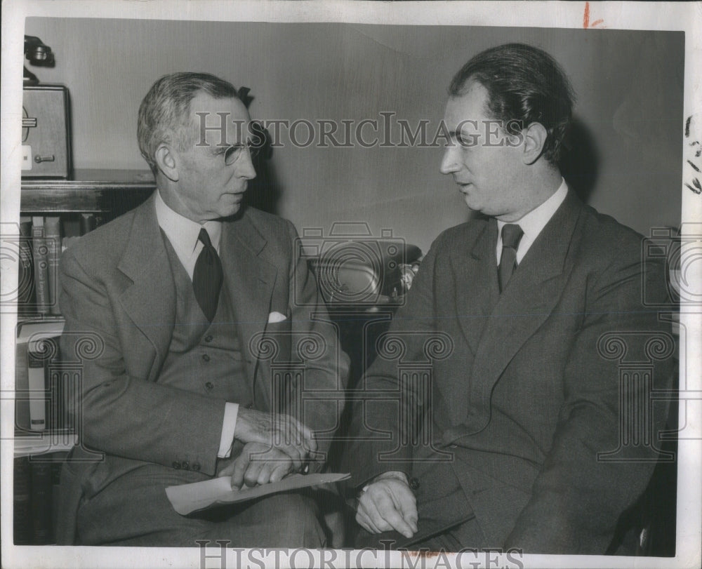 1949 Rafael Kubelik Edward La Ryerson Czech-Historic Images