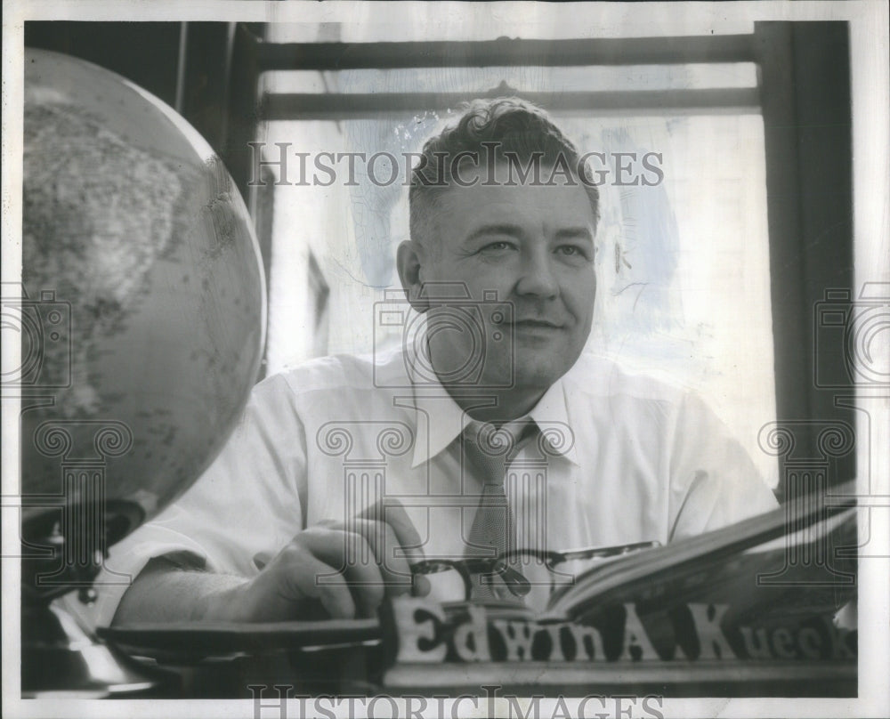 1953 Edwin Kuecker Steamship Graduating BS-Historic Images