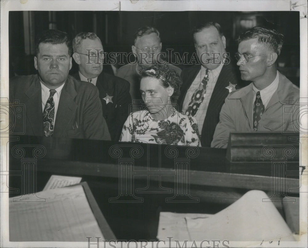 1945 Myrtle Kubon Domestic Relations Court - Historic Images