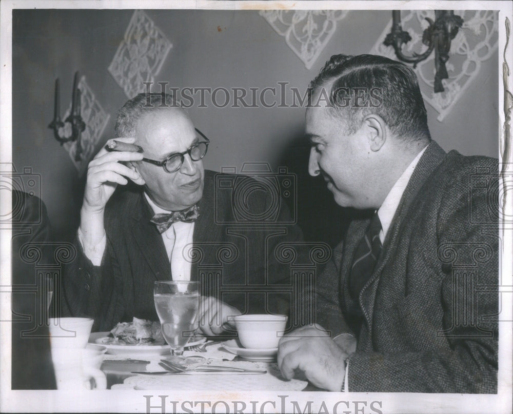 1961 Prof Paul Lazarsfield, chairman of the - Historic Images