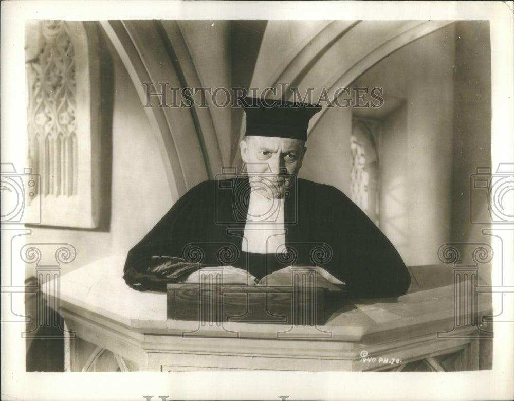 1940 Press Photo Picture of Wilfrid Lawson. - Historic Images