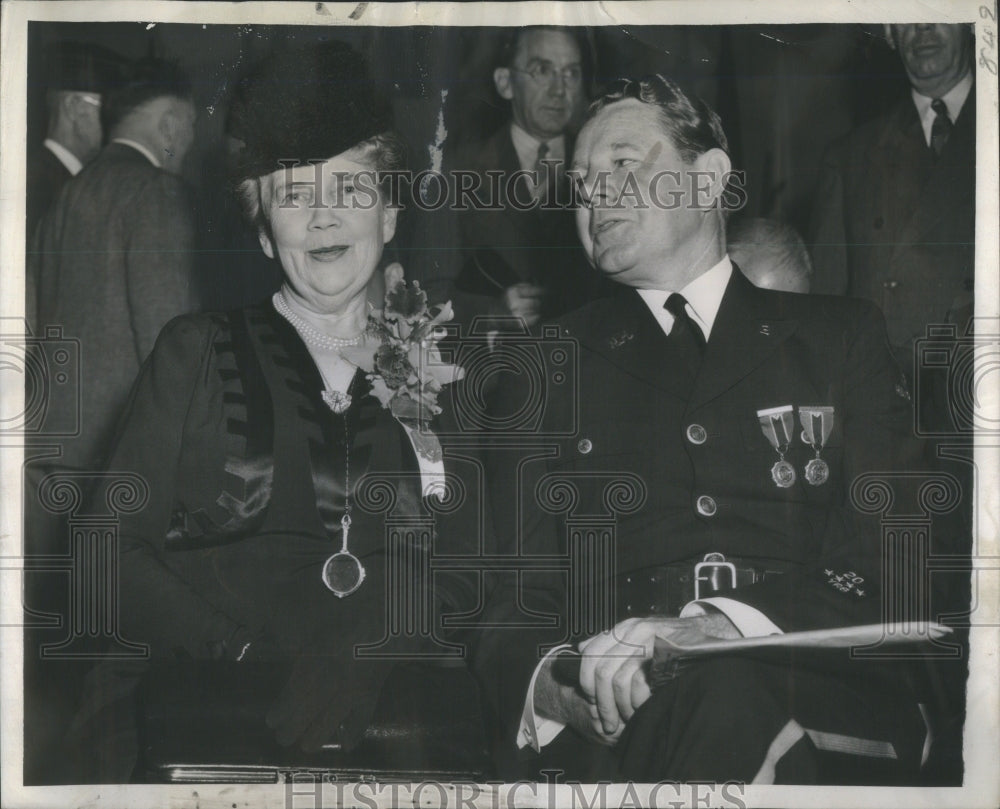 1944, Mrs.Frank Knox, former Secretary of th- RSA49687 - Historic Images