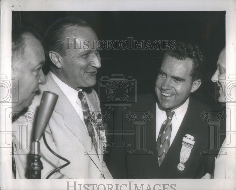 1952 Richard Nixon William Knowland - Historic Images