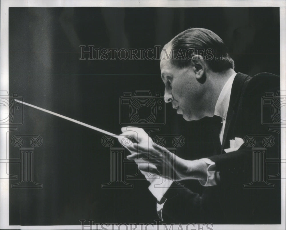 1969 Press Photo Conductor Dieter Kober orchestra Major- RSA49925 - Historic Images