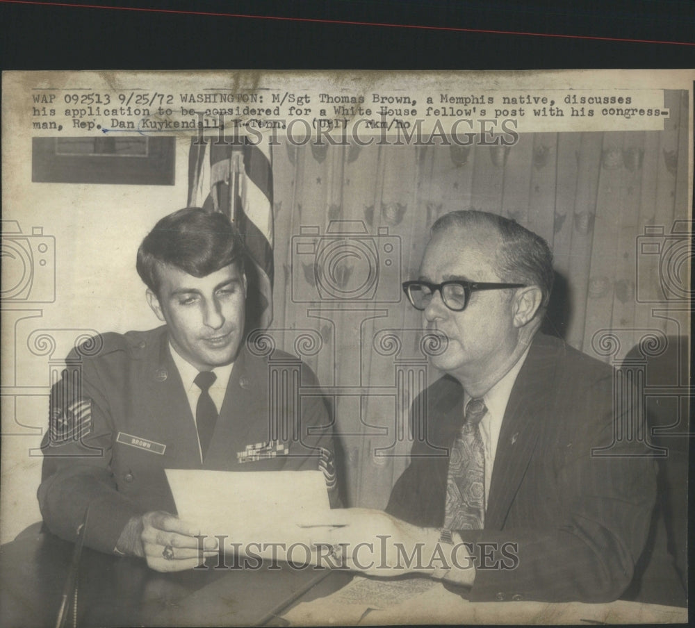 1972 Rep Dan Kuykendall Politician - Historic Images