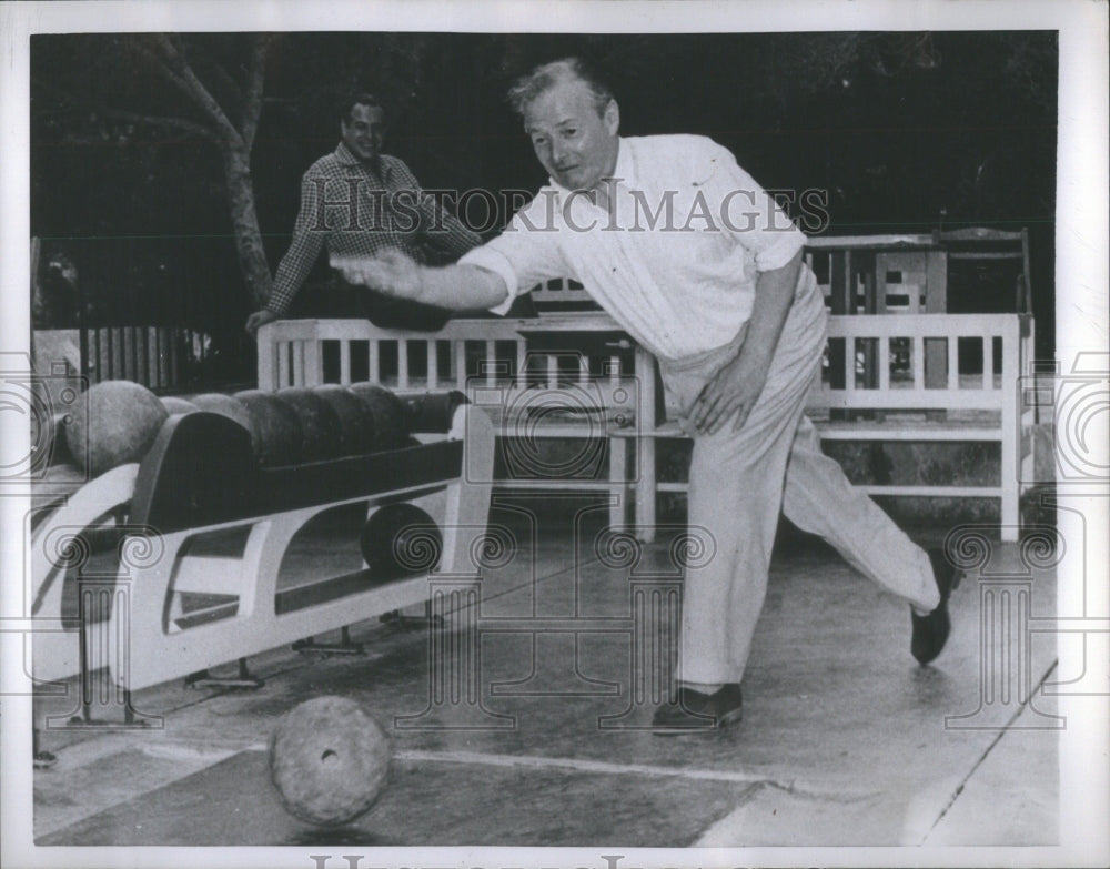 1957, British Foreign Secretary Selwyn Lloyd- RSA50237 - Historic Images