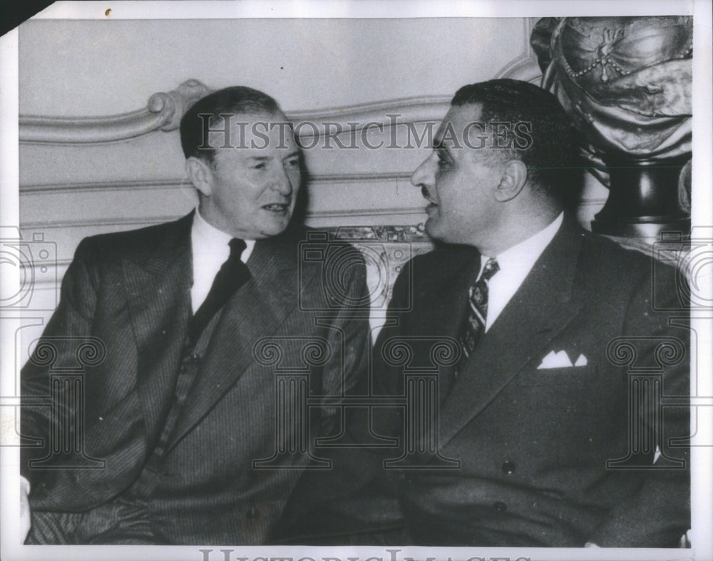 1956 British Foreign Secretary Selwyn Lloyd - Historic Images