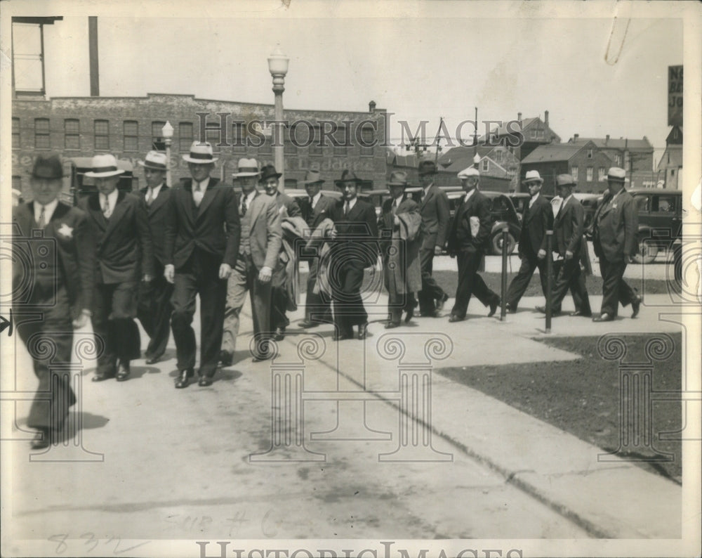 1936 Peacock Murder Trial Jury-Historic Images