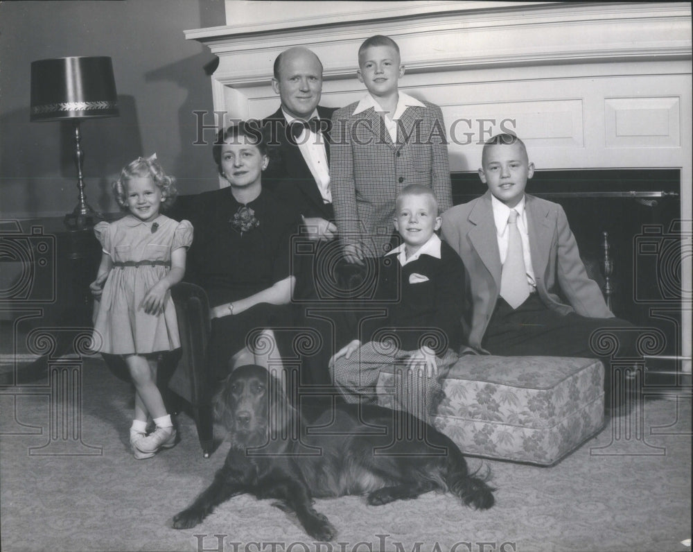 1951, Park Livingston and family, Republican- RSA50281 - Historic Images