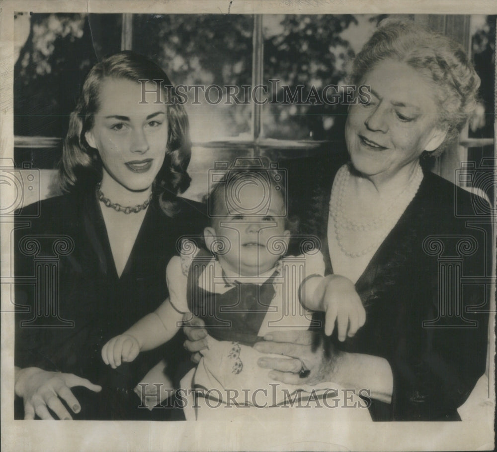 1951 Press Photo Dolores Barrymore Fairbanks, Actress.- RSA50323- Historic Images