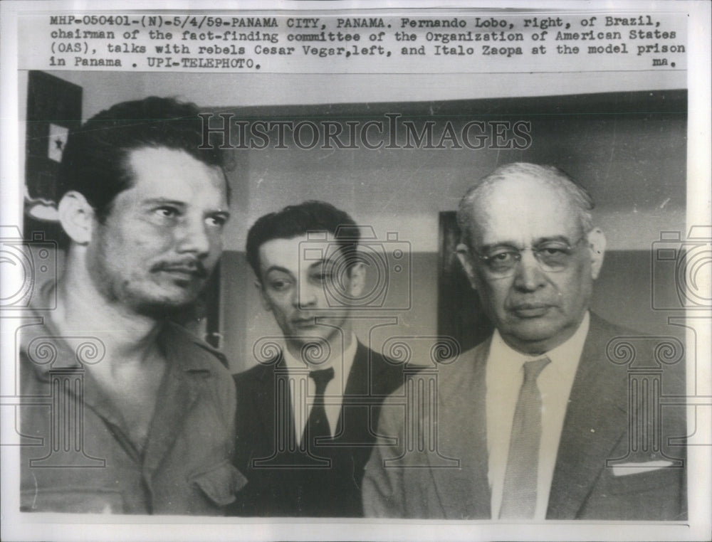1959 Fernando Lobo Brazilian Executive - Historic Images