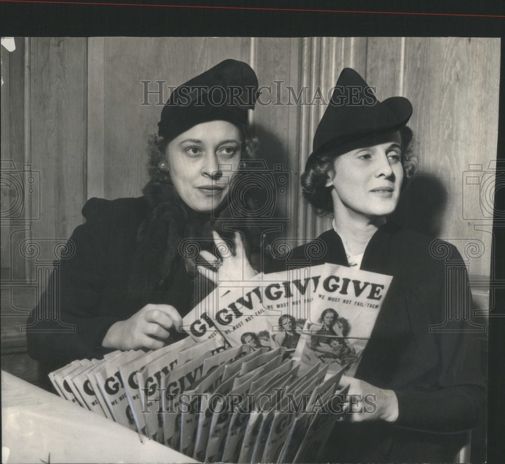 1938 Mrs John Carey Murphy Mrs Henry Field - Historic Images