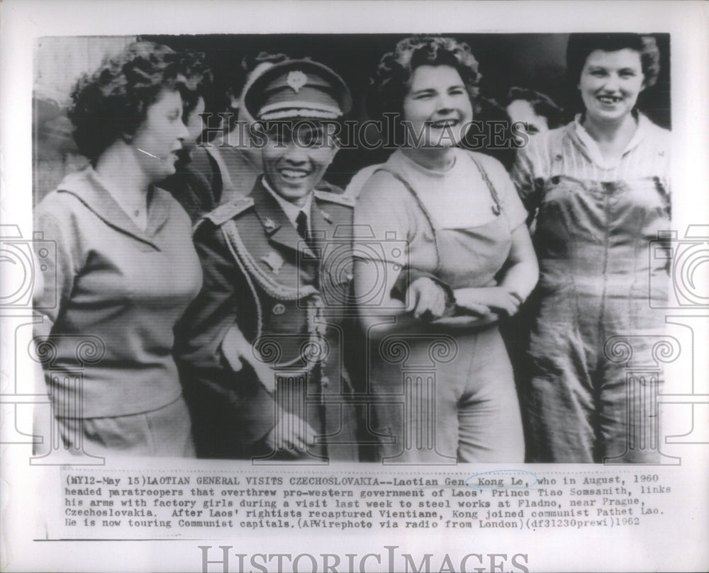 1962 Laotian Gen. Kong Le - Historic Images