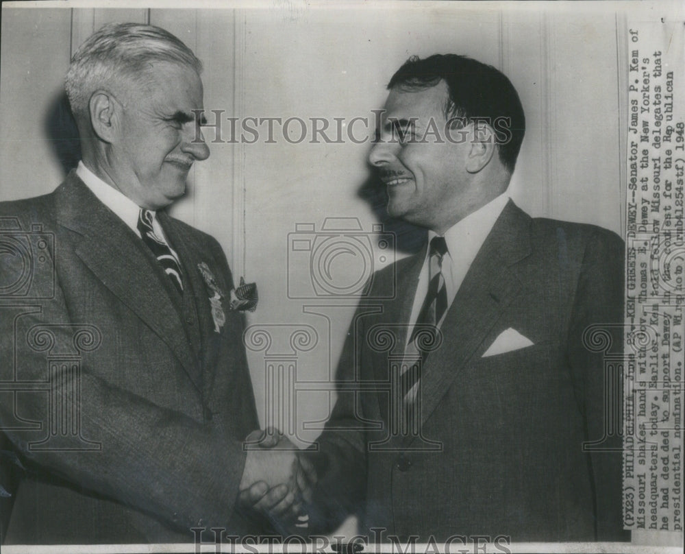 1948 Senator James Kem Missouri Gov Thomas-Historic Images