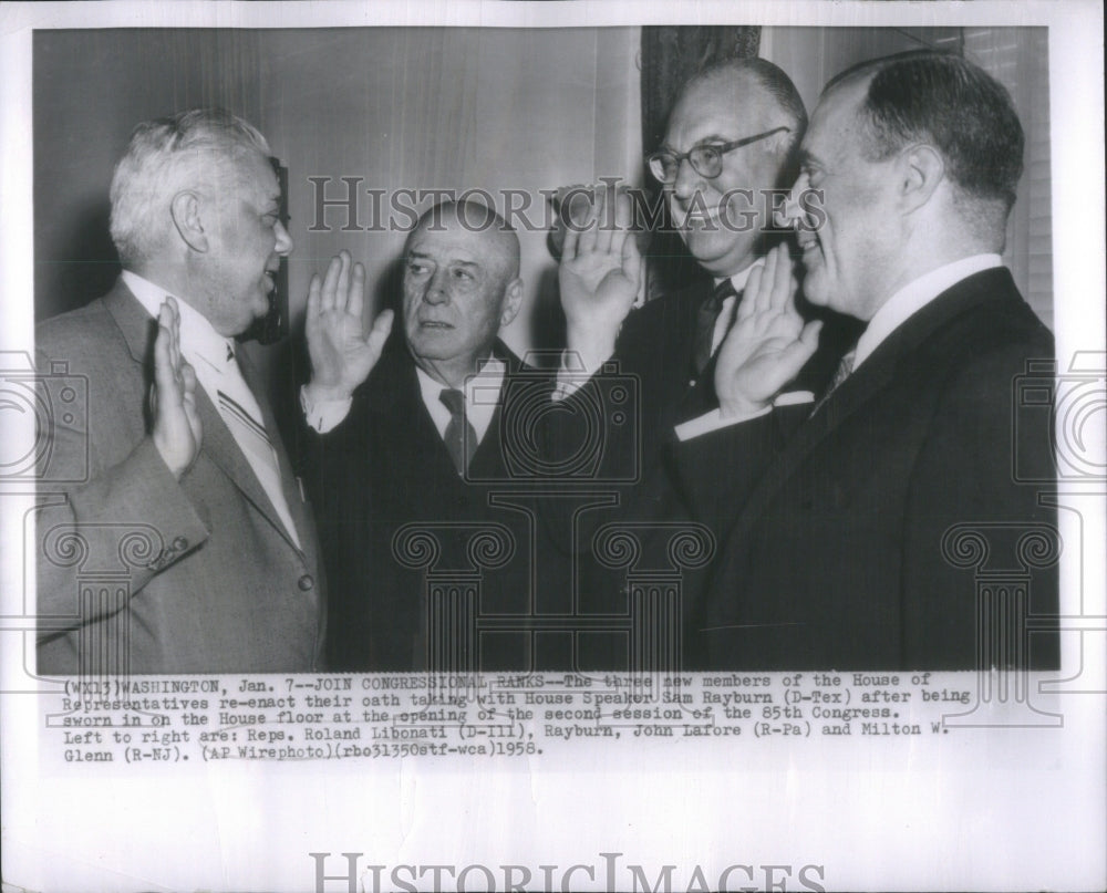 1958, House Representatives White House Spea- RSA51033 - Historic Images