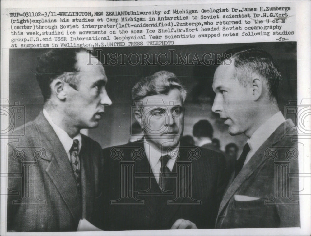 1958 Soviet Scientist Dr. H.G. Kort-Historic Images