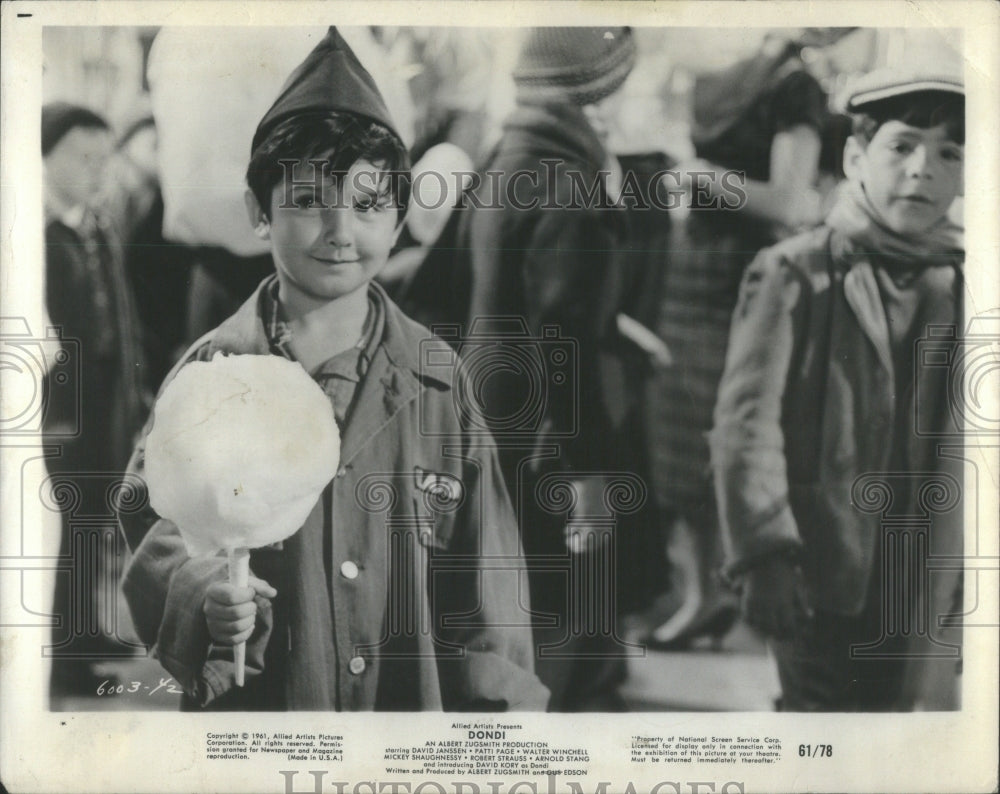 1963 David Kory American Child Film Actor - Historic Images