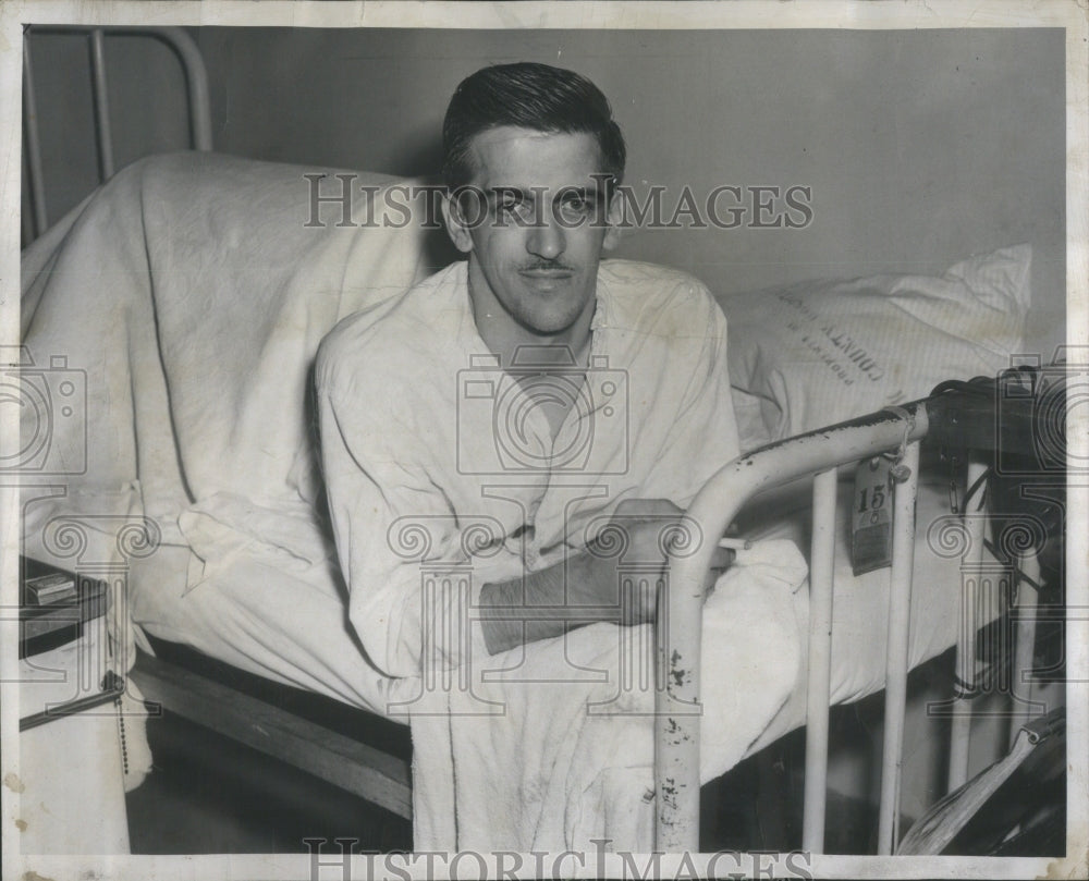 1950 Cornelius Koster Paraplegic Groom - Historic Images