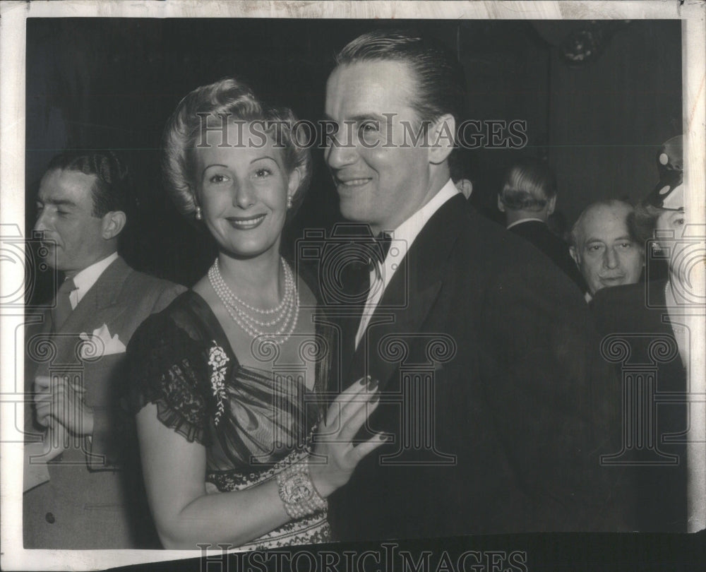 1941 Mike Frankovich Dances With Wife - Historic Images