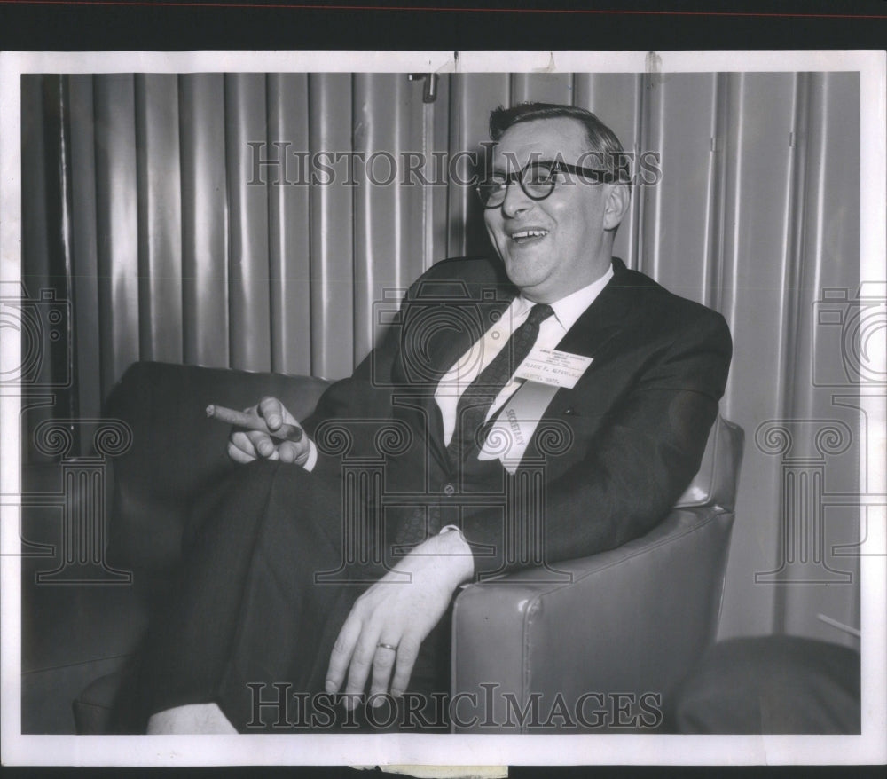 19862 Blaise Alfano Executive Secretary Ame - Historic Images