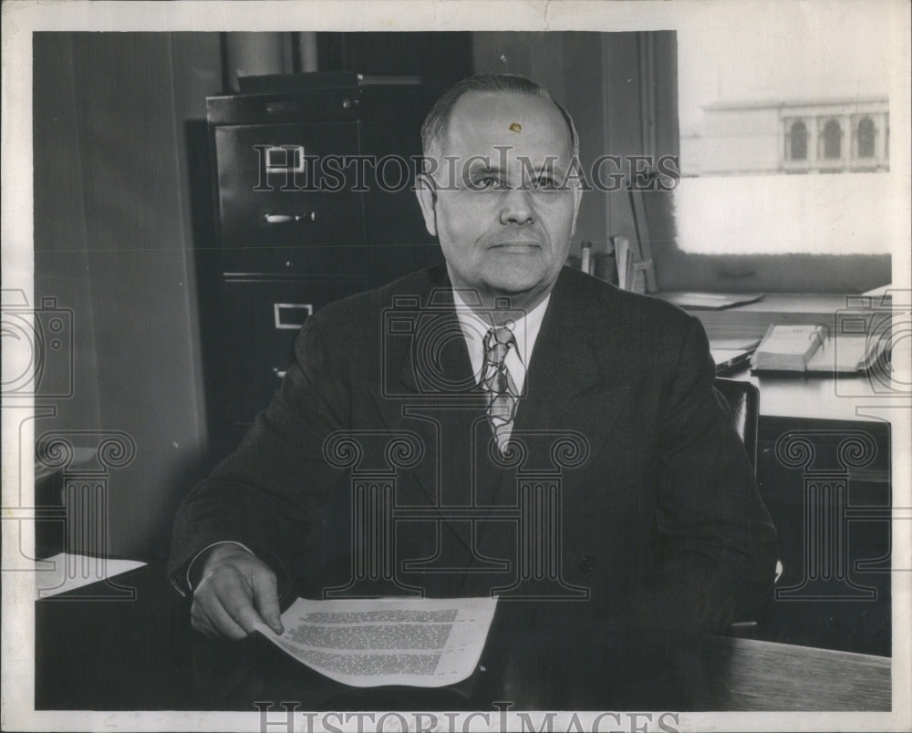 1946 Press Photo Harland Allen Chicago National Movemen- RSA51547 - Historic Images