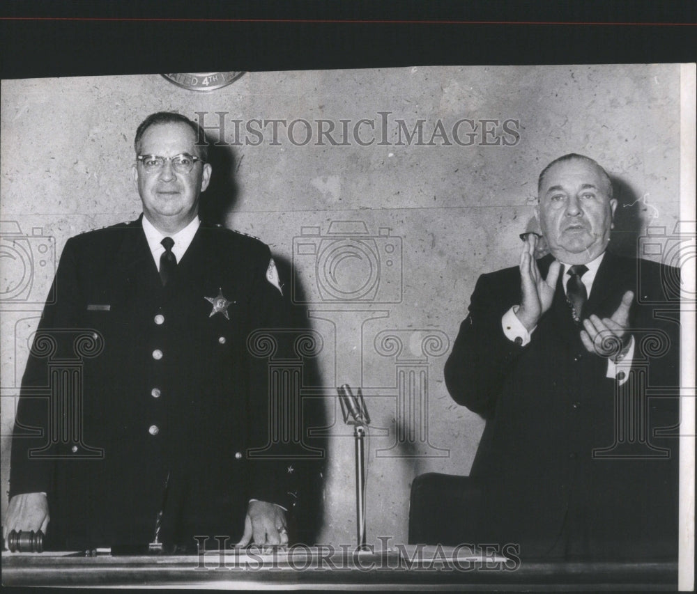 1967 James Conlisk Mayor Richard BDaley Chi - Historic Images