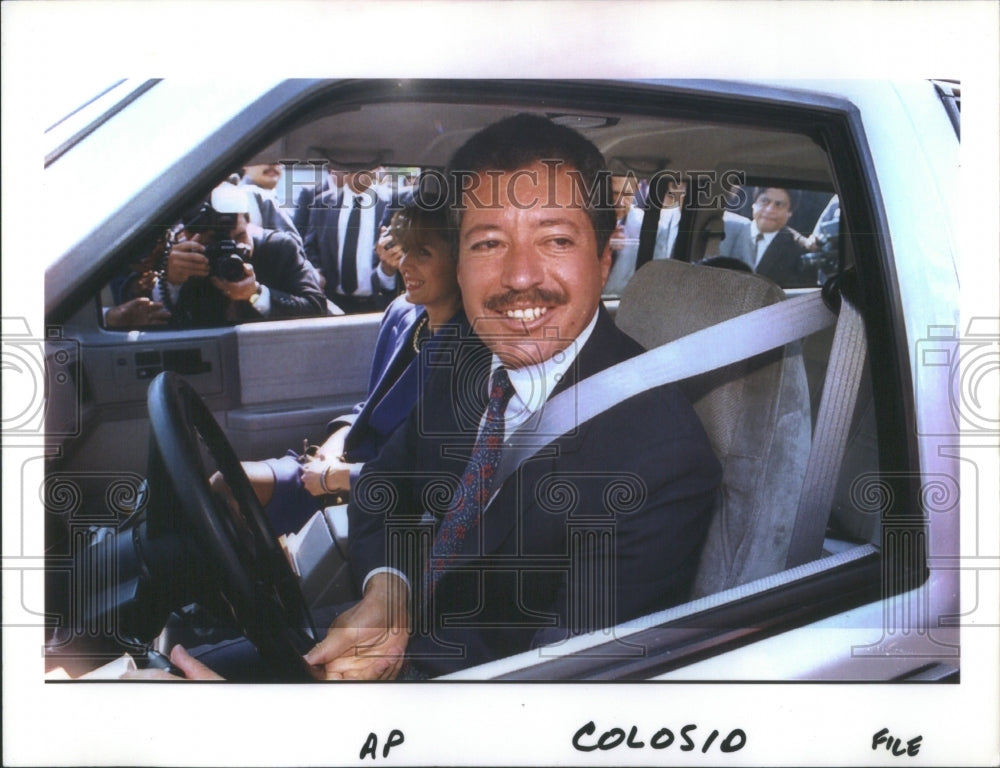 1994 Luis Donald Colosio murder Mexico Mour - Historic Images