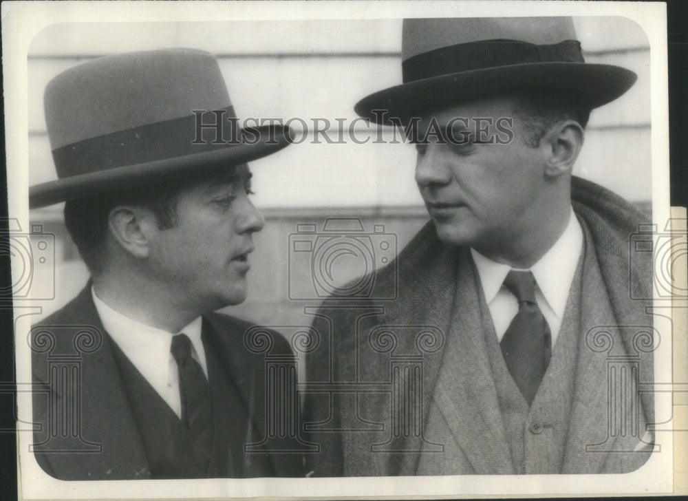 1927 Senator LaFolette Rep. George Combs - Historic Images
