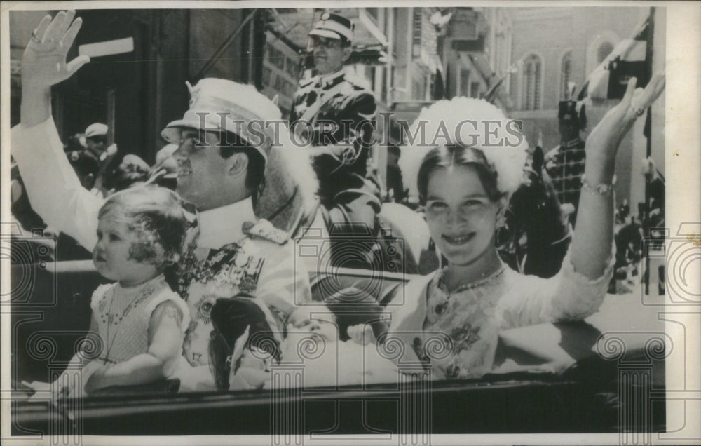 1967 Press Photo Crown Prince Paul Greece Christened- RSA51911 - Historic Images