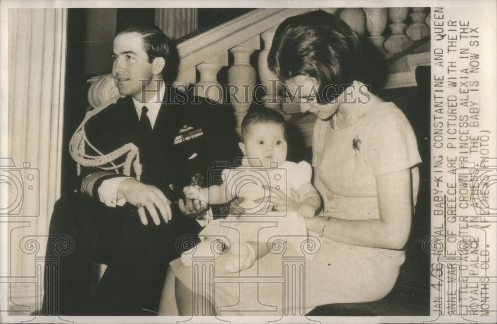 1966 King Constantine Family - Historic Images