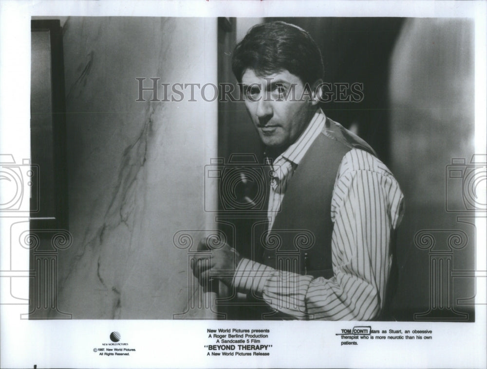 Press Photo Tom Conti star won patient Obsessive Therap- RSA51943 - Historic Images