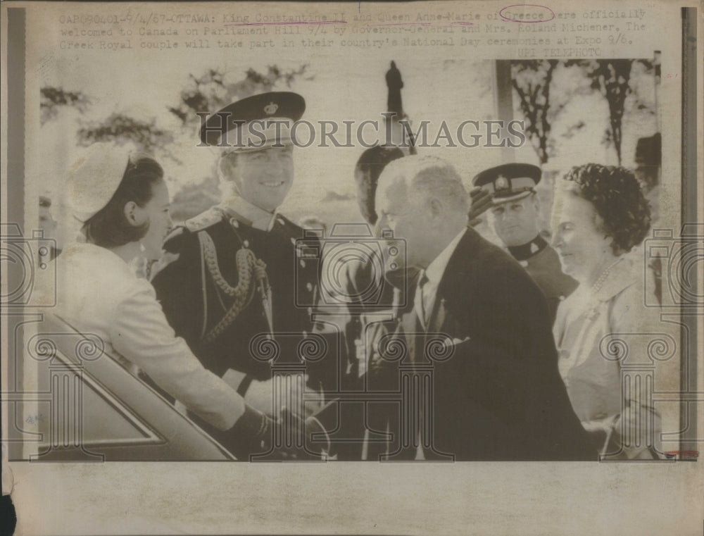 1967 Press Photo Anne-Maire Greece Canada Ronald Nichen- RSA52041 - Historic Images