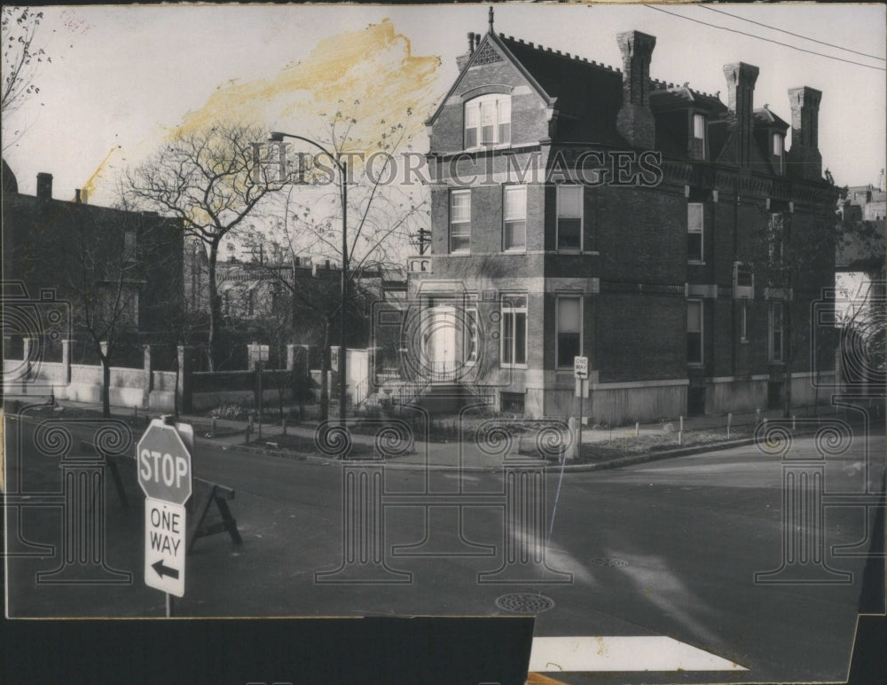 1954 Press Photo Home of William F. Conlons- RSA52097- Historic Images