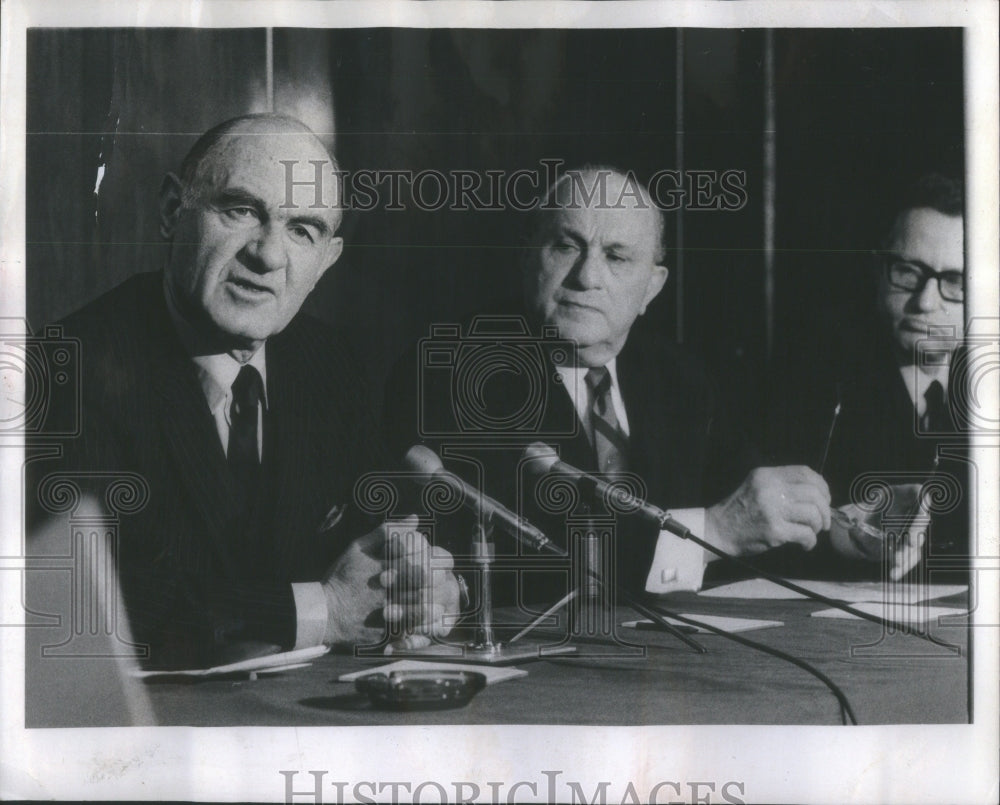 1970 Israeli Ambassador Michael Comay - Historic Images