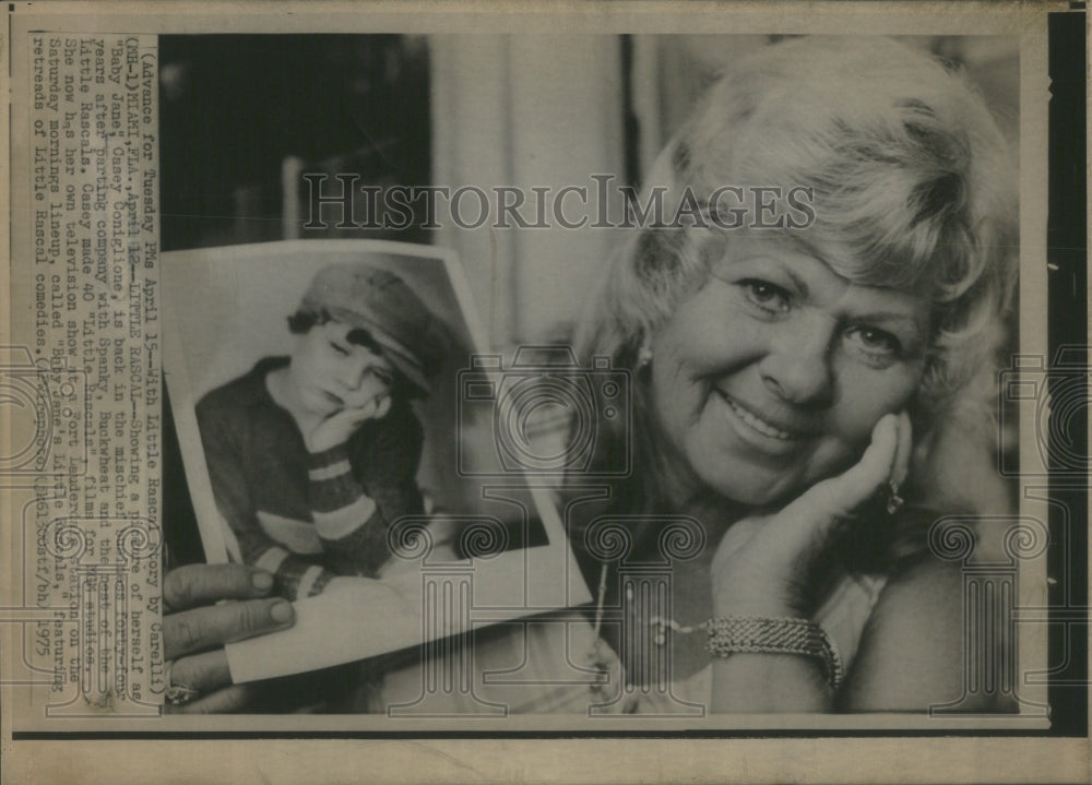 1975 "Baby Jame" of Little Rascals - Historic Images