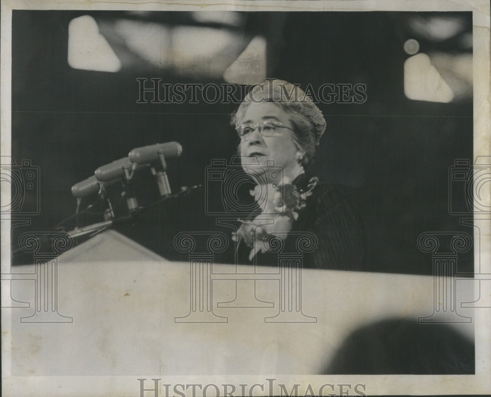 1952 Elizabeth Conkey Democratic Convention - Historic Images