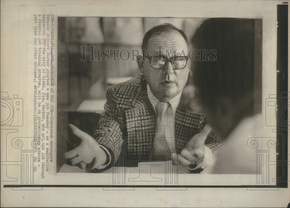 1975 Barker Convicted Watergate Bernard San-Historic Images