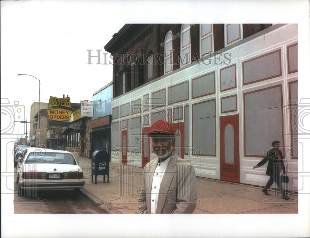  Thomas Barnes Former Gary Indiana Mayor - Historic Images