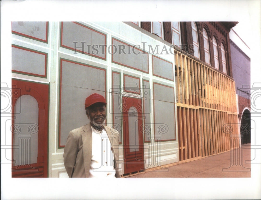 1996 Thomas Barnes False Fronts on Downtown - Historic Images