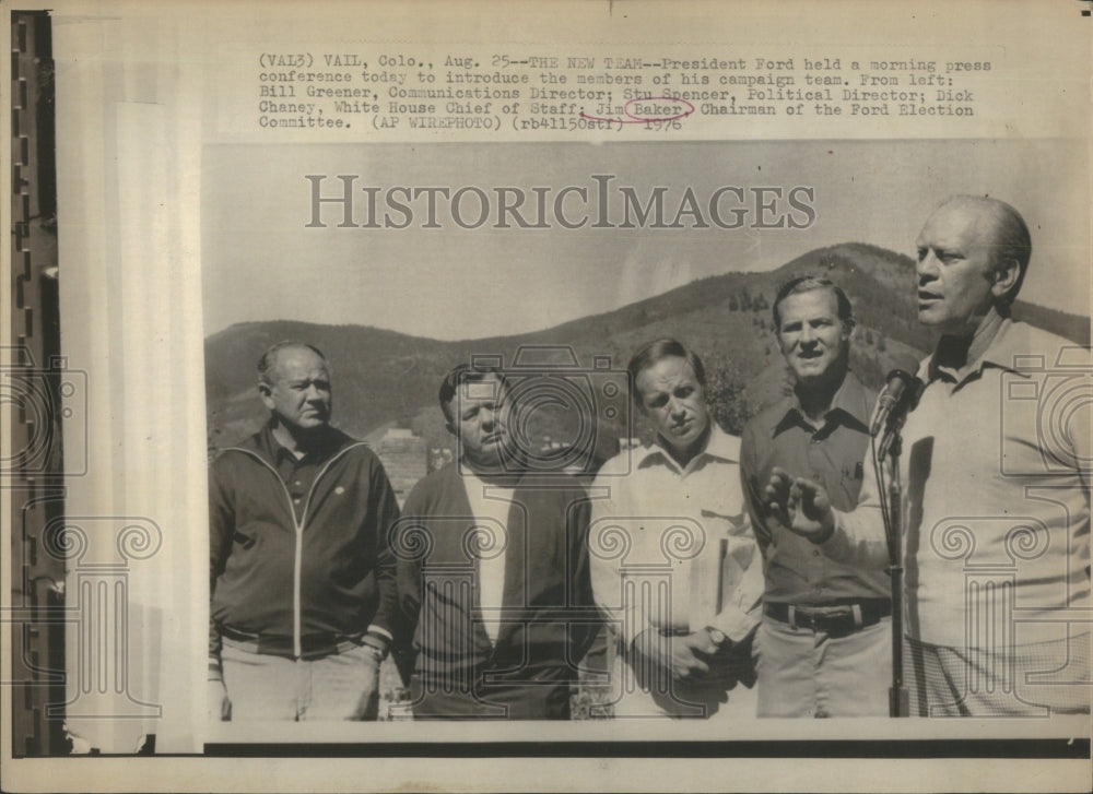 1976 Press Photo Gerald Rudolph &quot;Jerry&quot; Ford, Jr.- RSA52651 - Historic Images