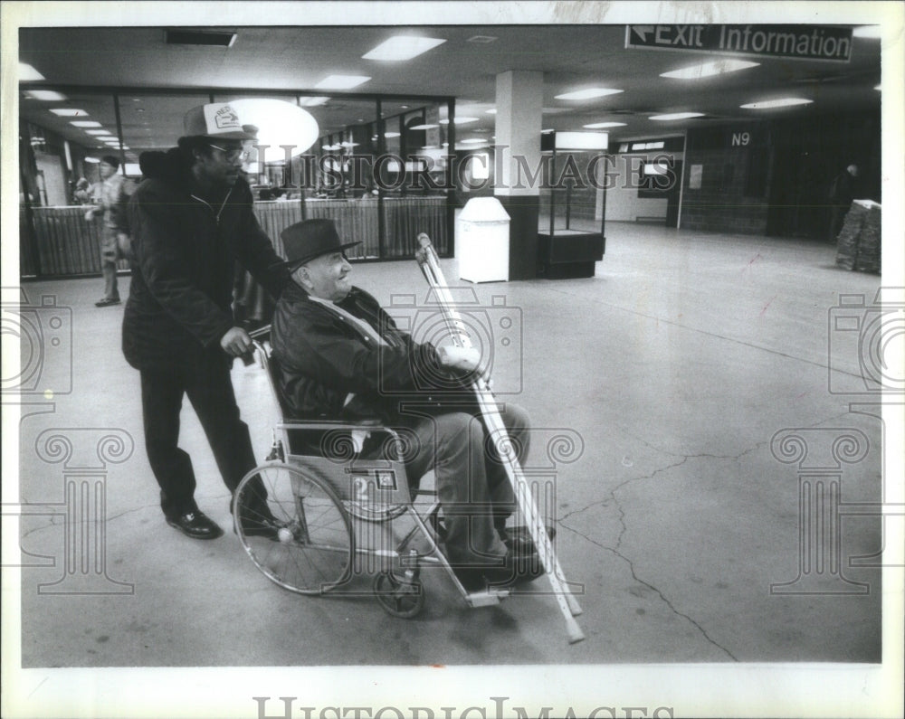 1986 Loren Chester Bailey Amtrak - Historic Images