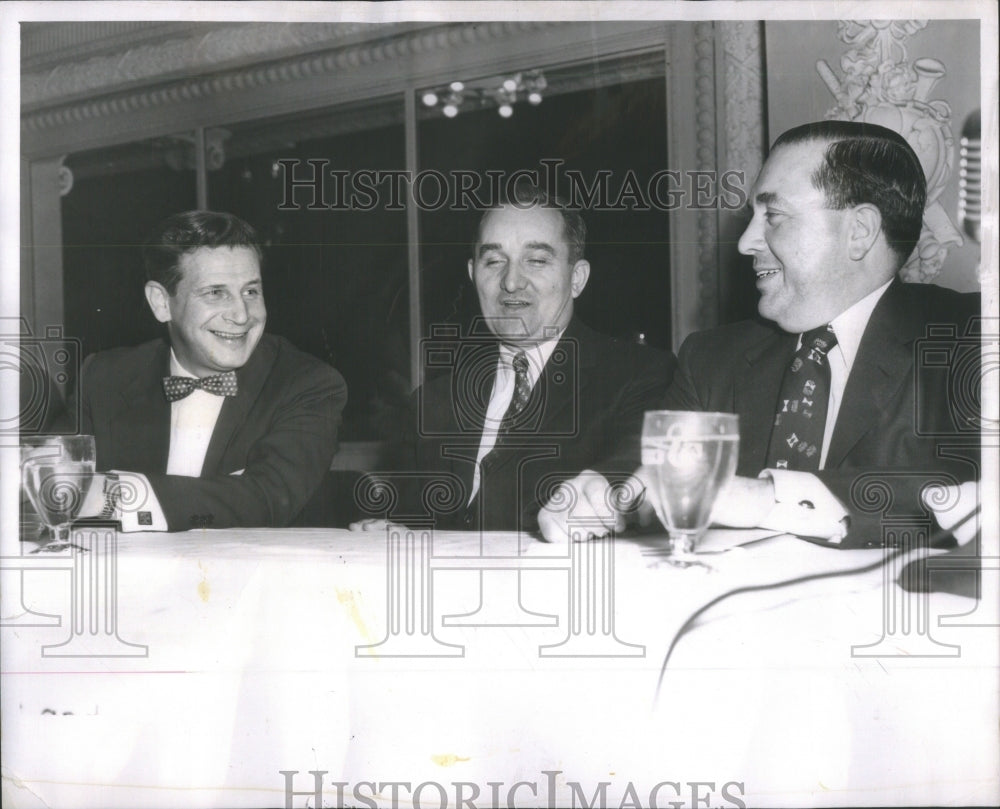 1955 Press Photo Larson Congress Clarence Balek Bejami- RSA52759 - Historic Images