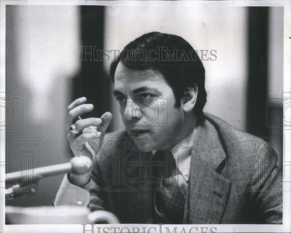 1977 Daniel Baldino Evanston Board Member - Historic Images