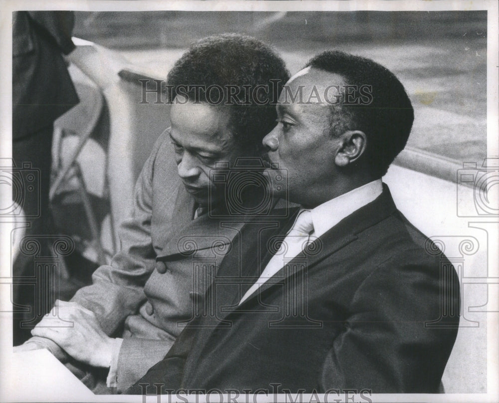 1970 Gus Savage & Charles Baker - Historic Images