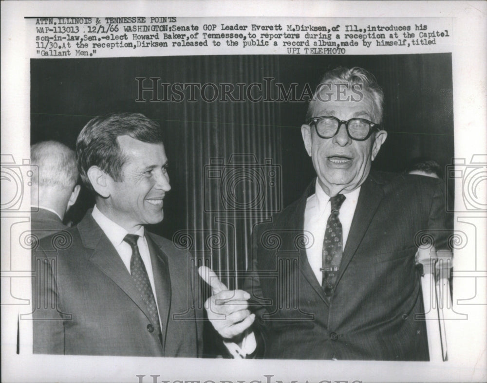 1966 Senate GOP Leader Everett Dirksen Howa - Historic Images