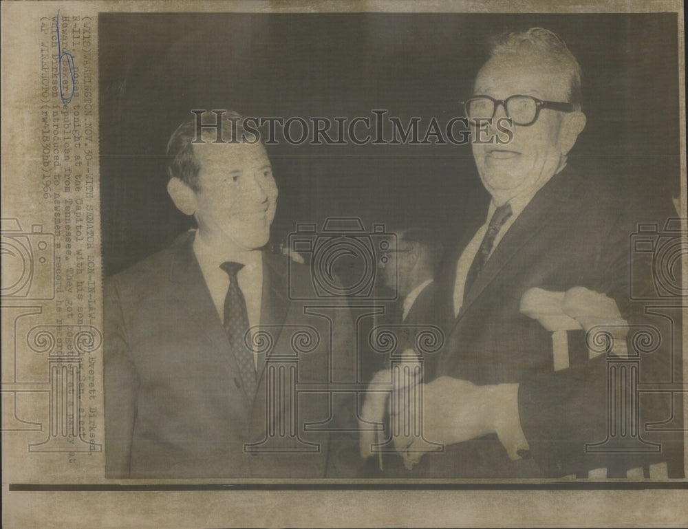 1966 Senator Everett Dirksen capitol Son-Historic Images