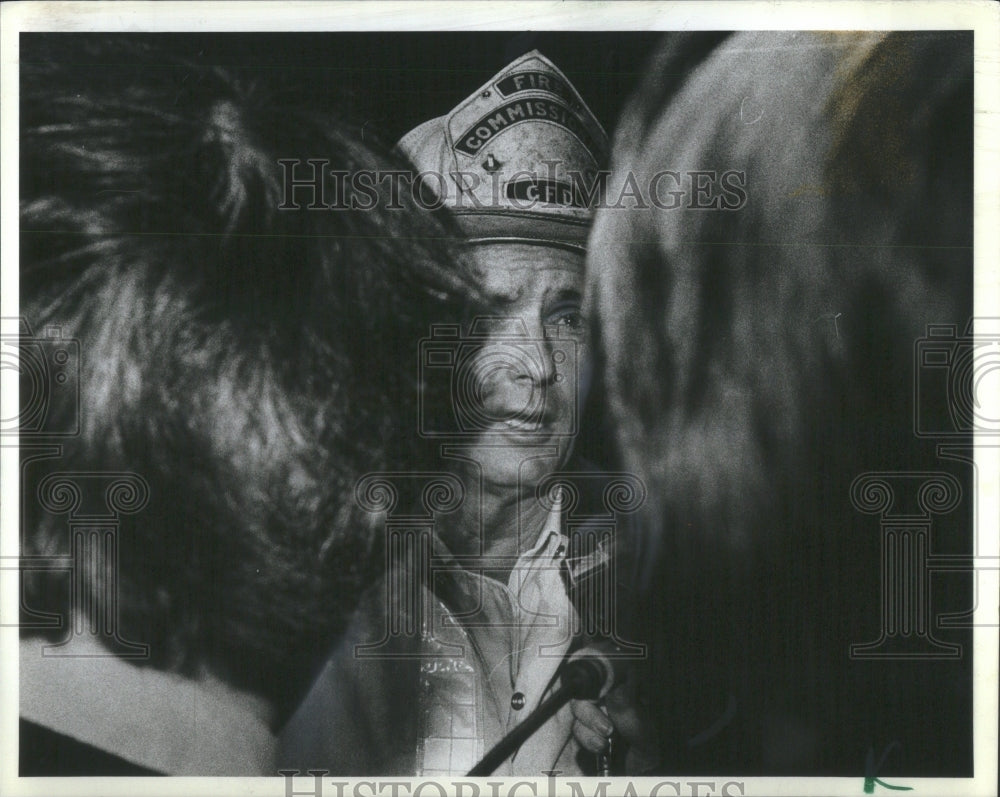 1981 Fire Commissioner William R. Blair - Historic Images