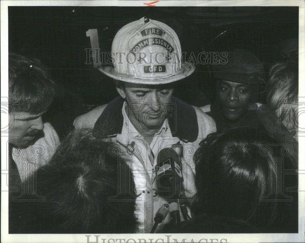 1981 Fire Commissioner William R. Blair - Historic Images