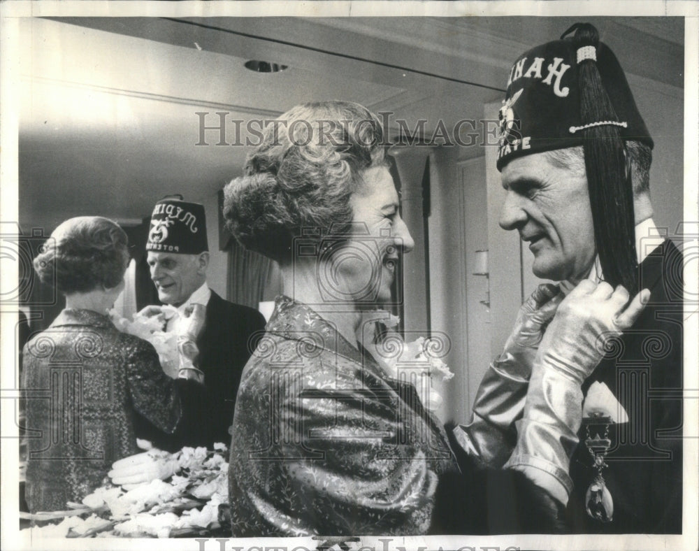 1966, Albin R. &amp; Corinne Anderson, Shriners- RSA53315 - Historic Images